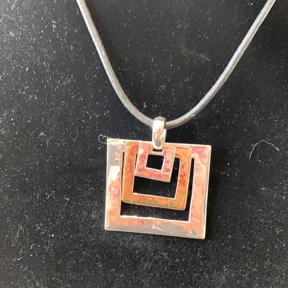 RLM Studio Jewelry - RLM Studio Sterling Silver and Brass pendant